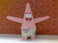 【海綿寶寶】派大星 PatrickStar Papertoy