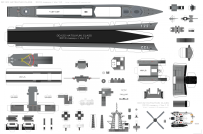 初雪護衛艦 DD-122 Hatsuyuki はつゆき Destroyer (masayui 版)