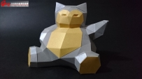 lowpoly_Snorlax_Ver.MO 4 IN 1
