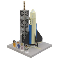 Launchpad & Space Shuttle Papercraft