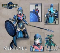 Fire Emblem - Nephenee Papercraft 火焰之纹章