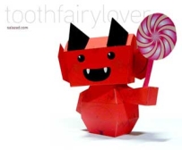 Tooth Fairy Lover Papercraft