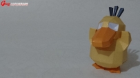 lowpoly_psyduck_可達鴨_Ver.MO_4 IN 1