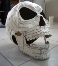 Mad Skull Papercraft (Halloween 2010)