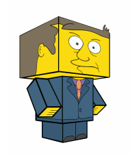 辛普森家庭 Principle Skinner, Simpsons Cubee