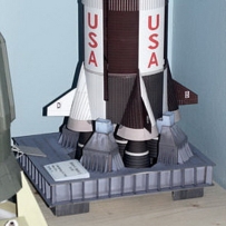 Startplattform fur Ton Notebooms Saturn V
