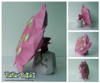 Pokemon Spiritomb Papercraft 花岩怪