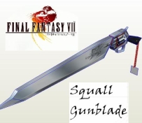Final Fantasy VIII: Squall Gunblade Papercraft