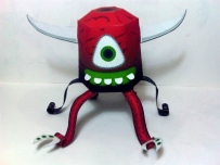 The Mogus World Papertoy