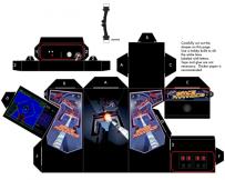 Space Paranoids arcade machine Tron