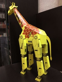機械長頸鹿 きりんロボット Giraffe Robot (牧野俊一原創)
