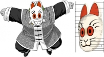 【七龍珠】Grandpa Gohan Fox Mask/孫悟飯爺爺的面具