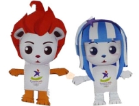 Lyo & Merly - Official Mascots for the Singapore 2010 Youth Olympic Games