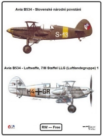 Avia B-534 SNP & Avia B534 Luftwaffe RW
