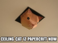Ceiling Cat Papercraft