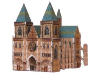 Gothic Cathedral Papercraft 法國孔克的聖福瓦修道院