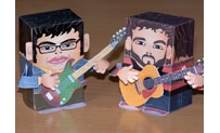 Flight of the Conchords Papercraft 2