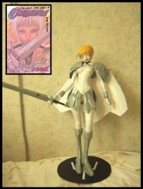 Claymore Papercraft - Clare (大劍/獵魔戰記 克蕾雅)