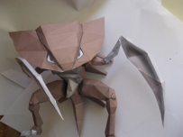 Pokemon Papercraft - Kabutops 鐮刀盔