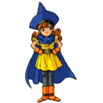 Dragon Quest - Princess Alena Papercraft 勇者鬥惡龍