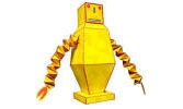 Robot-28-Yellow Springy Arms