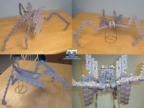 Stargate - Replicator Papercraft "Bug"