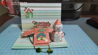 立體禮物盒耶誕卡作品分享