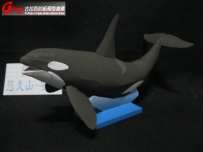 [紙模型]虎鯨(殺人鯨)