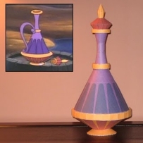 Disney Papercraft: Eden's Genie Bottle