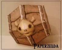 PAPER ZELDA-MAJORA'S MASK POWDER KEG