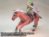 The Legend of Zelda Link & Epona