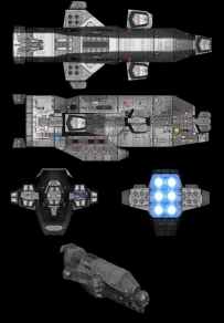 【星際大戰】Star Wars Taiidan Heavy Cruiser