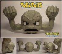 PAPERPOKES-GEODUDE DOLL 小拳石