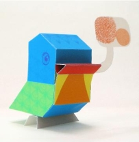 Nanibird Paper Toys - Lorikeet