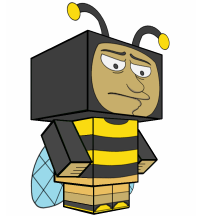 辛普森家庭 Bumblebee Man, Simpsons Cubee