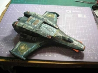 Wing Commander Arena Papercraft - Confederation Rapier II Space Fighter