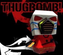 ThugBomb Paper Toy