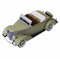 Classic Car Papercraft - 1936 Ford Convertible Cabriolet
