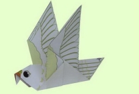Origami Series Pigeon