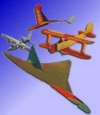 【迪士尼】會飛的飛機紙模型 Model planes that fly