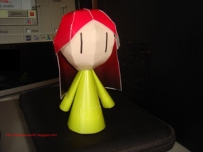 Little Red-Haired Girl Papercraft