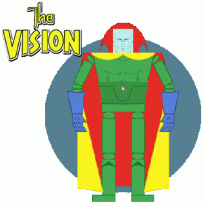 The Vision Papercraft (Golden Age)