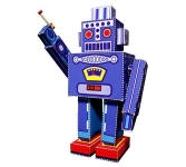Robot01-Blue Pistol