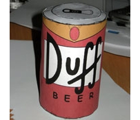 辛普森家庭 Duff Beer Can, Simpsons
