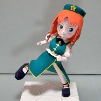 Touhou Project Papercraft - Hong Meiling "China"