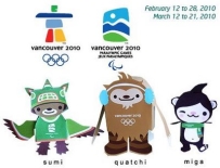 2010 Winter Olympics Mascot Papercrafts