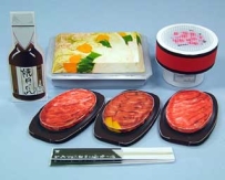 Japanese BBQ Grill Papercraft Set