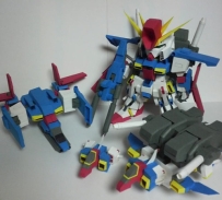 SD ZZ Gundam(とよっぺの気楽な冒険)