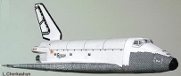 Orbiter BURAN (scale 1:96)