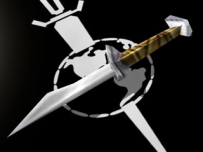 Star Trek Papercraft - Terran Empire Knife
